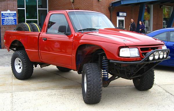  'Not All There') and Dave Perry's (AKA 'The Dave') 1994 Ford Ranger.