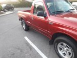 1999 Mazda-newly painted donor door from 1995 Ford Ranger.jpg