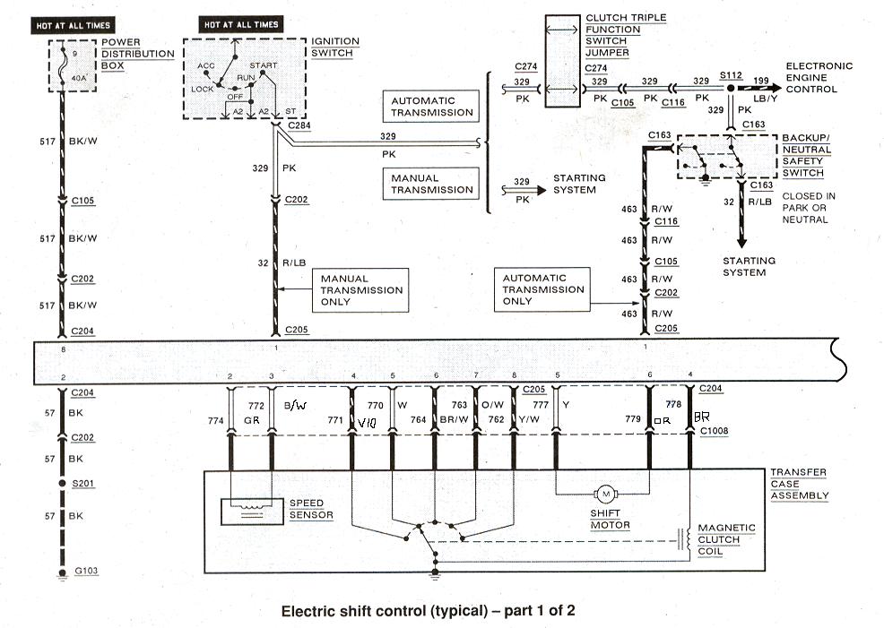 99 Ranger 4x4 Wiring Diagram