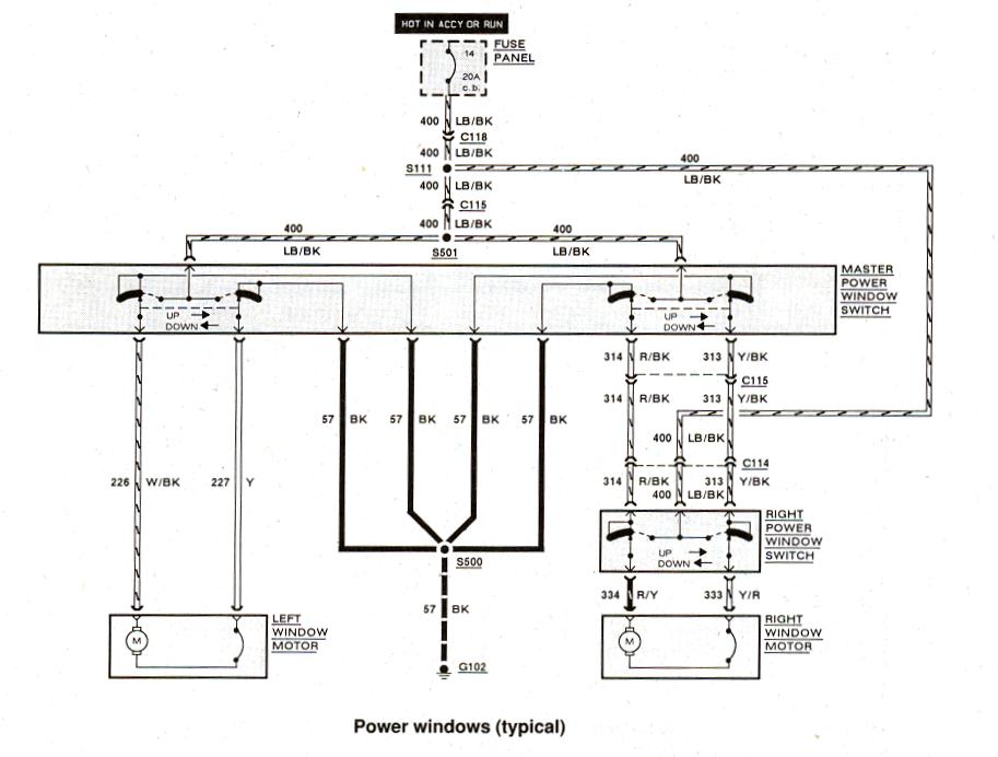 1999 Ford Explorer Radio Wiring Diagram from www.therangerstation.com