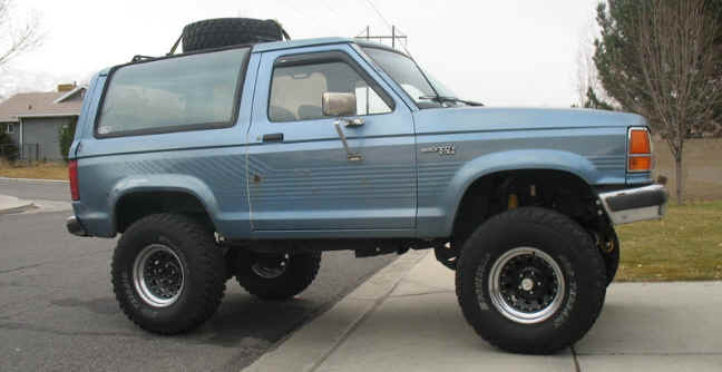 Ford Bronco II 55Inch Suspension Lift 33x125 Tires