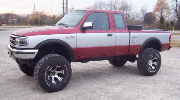 1993-1997 Ford Ranger - 6-Inch Suspension Lift, 3-Inch Body Lift