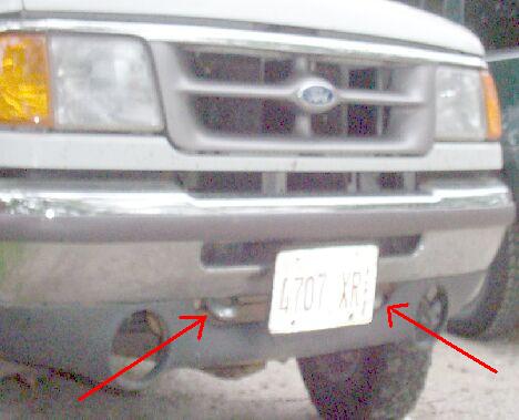 Ford Ranger Front Tow Hook Installation