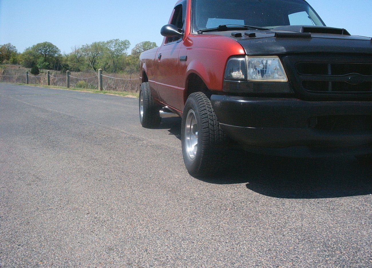 Blinker sits like a fence post