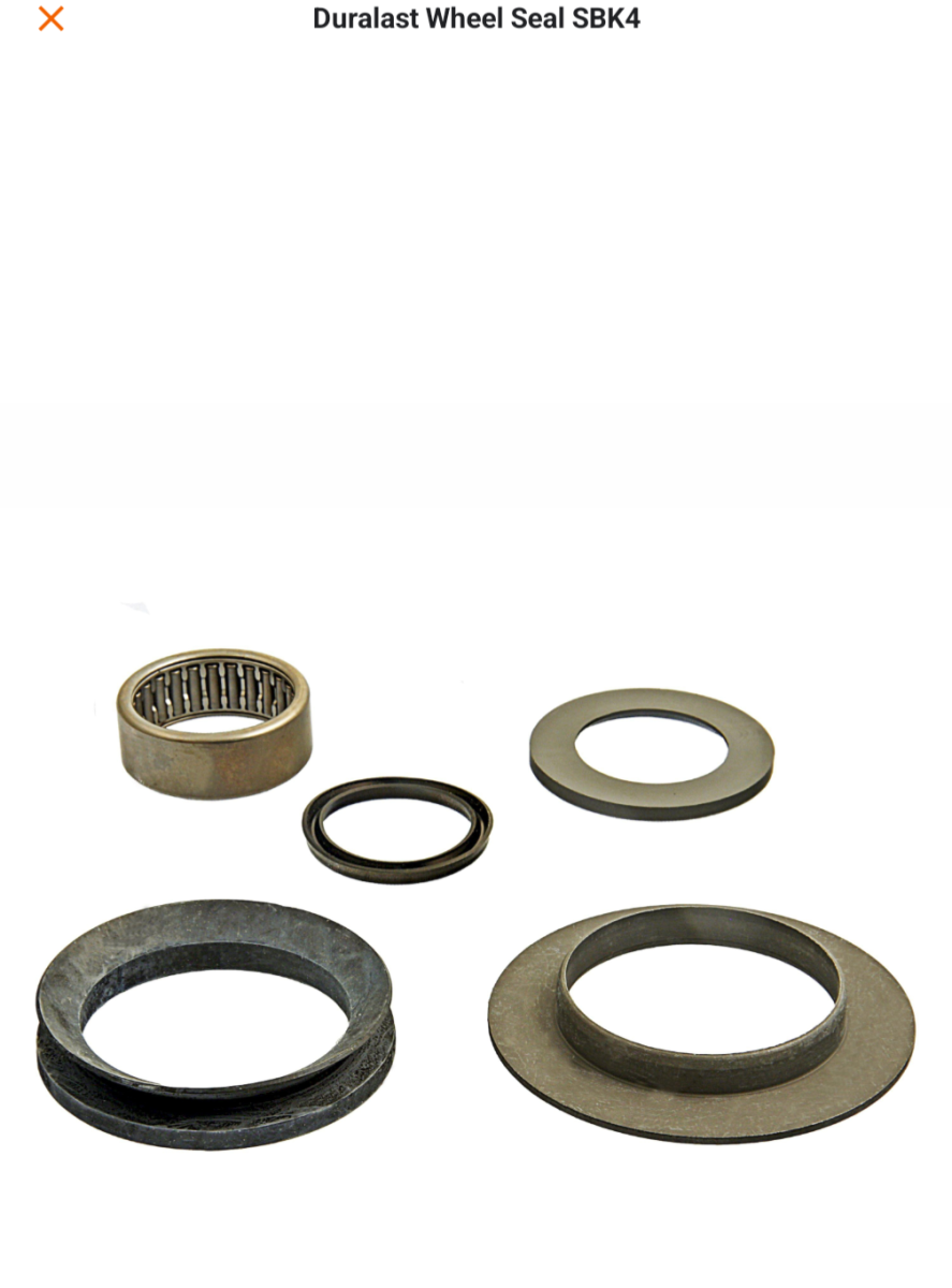 Spindle shaft seal part numbers