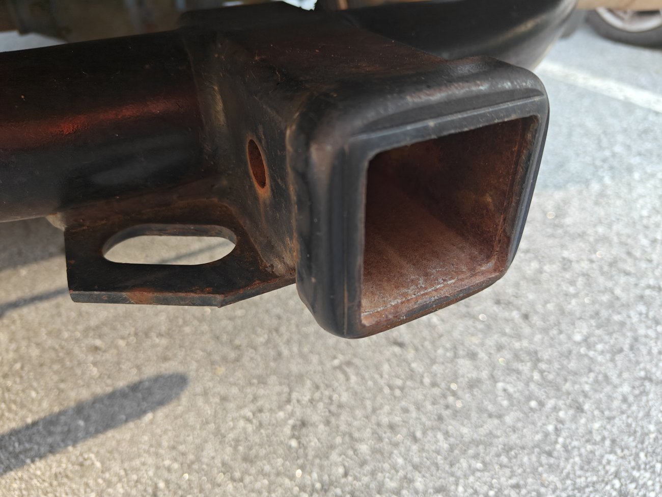 Aftermarket trailer hitch refinishing question