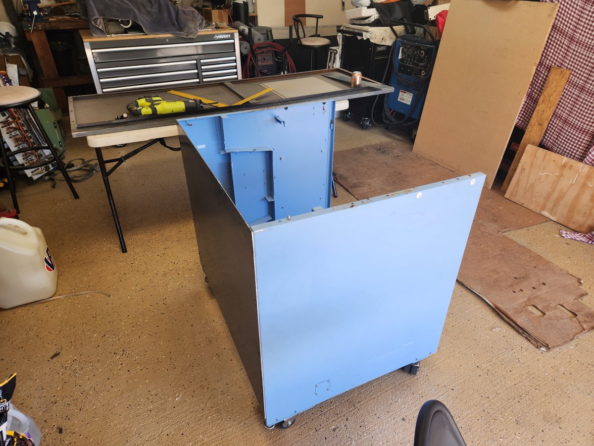 Building (Fabing) a 24" wet saw. (lapidary)