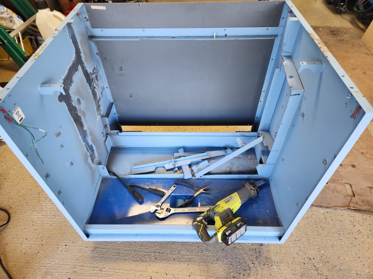 Building (Fabing) a 24" wet saw. (lapidary)