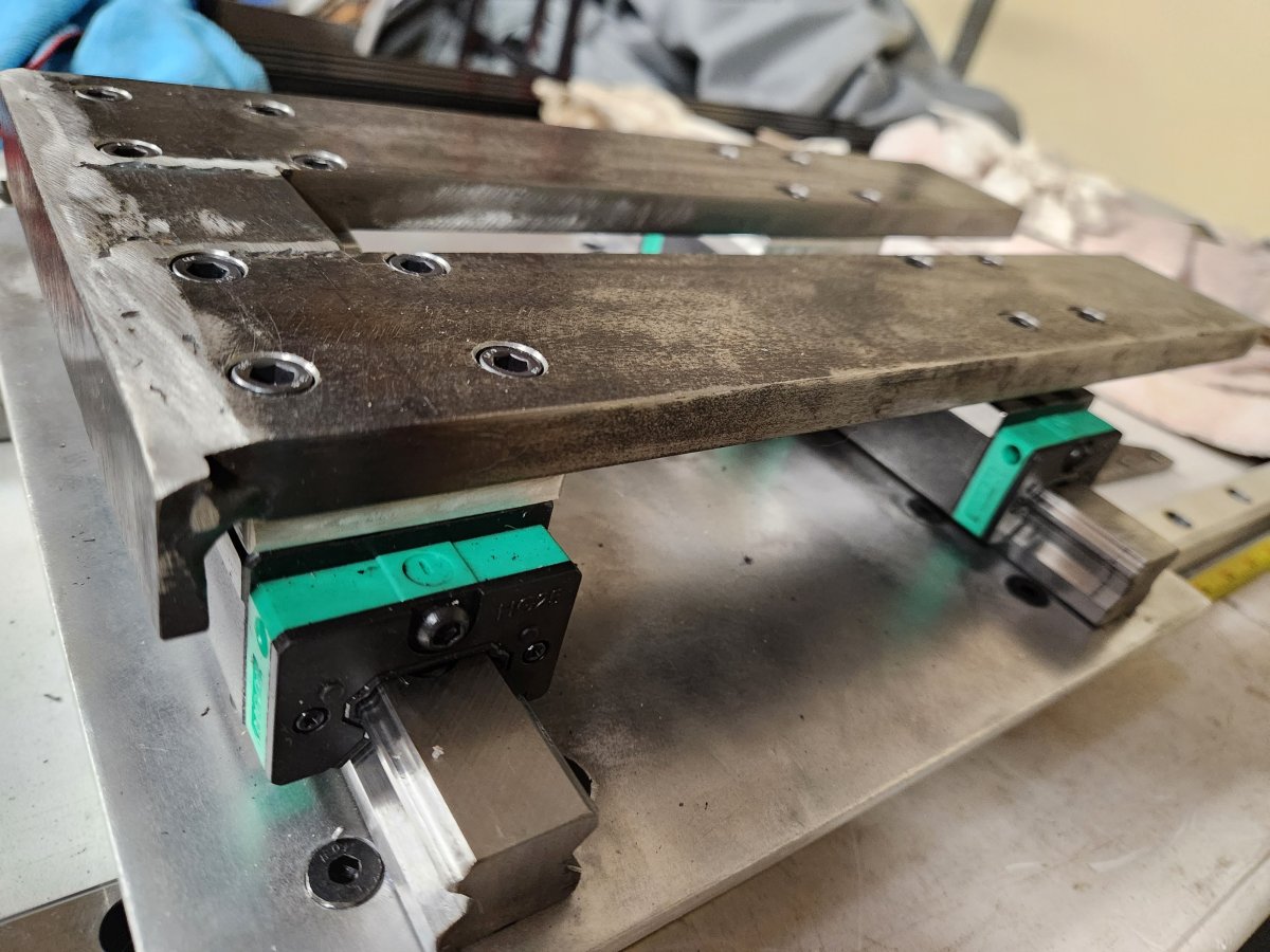 Building (Fabing) a 24" wet saw. (lapidary)