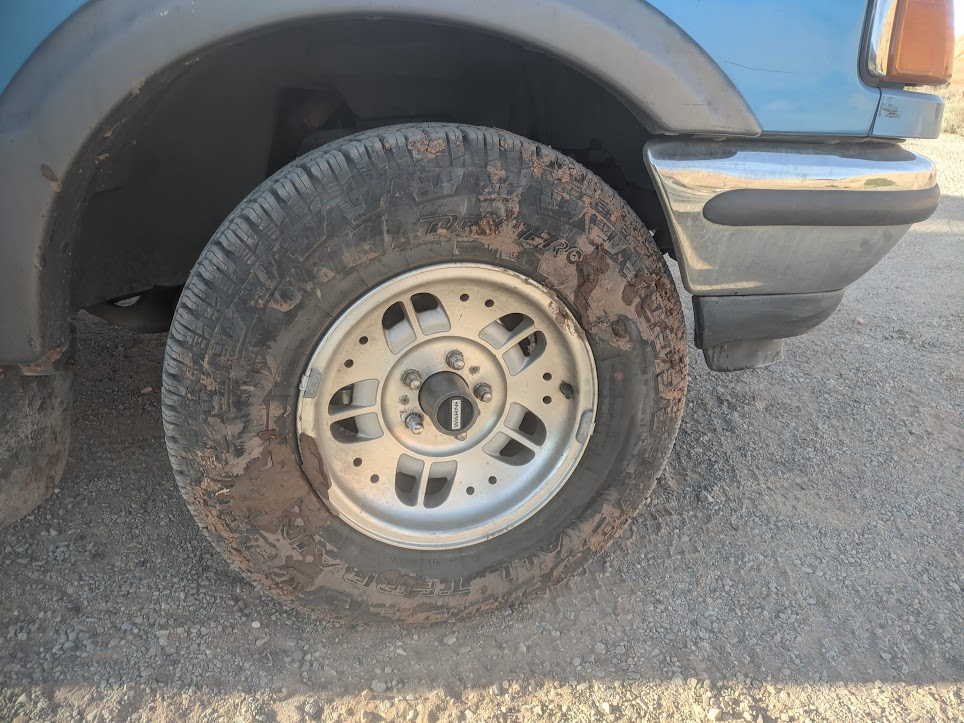 Stock 1994 Ranger XLT Vs. Moab