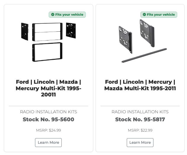 Replace with more modern double din. Kit or no kit?