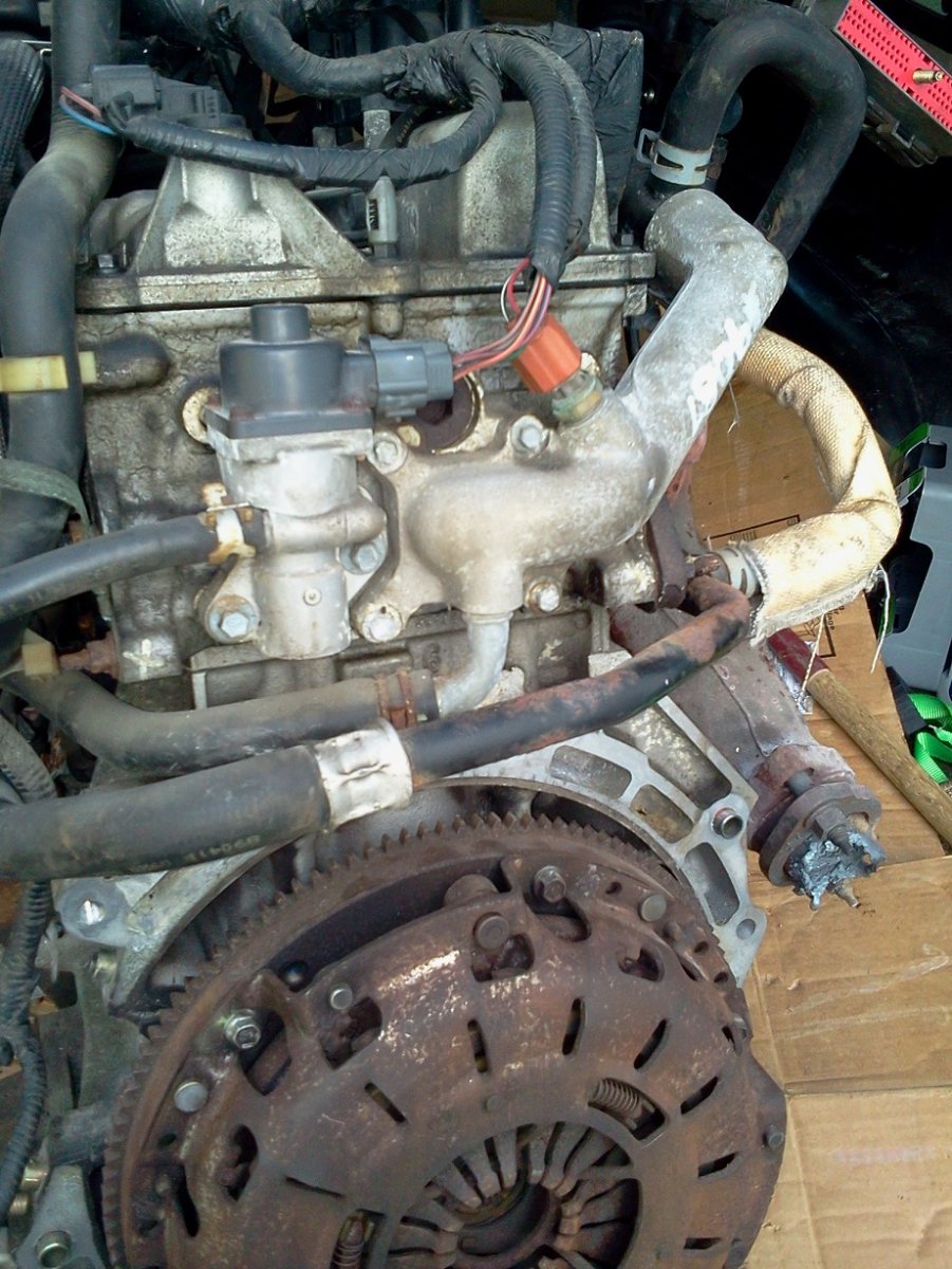 Location of EGR solenoid/ regulator on 2005 2.3