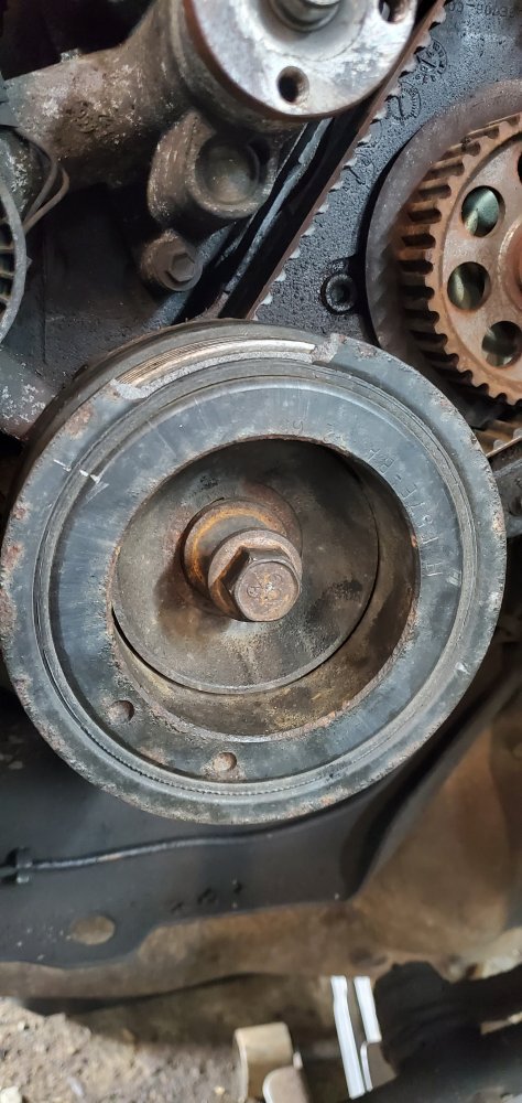 Harmonic Balancer Removal