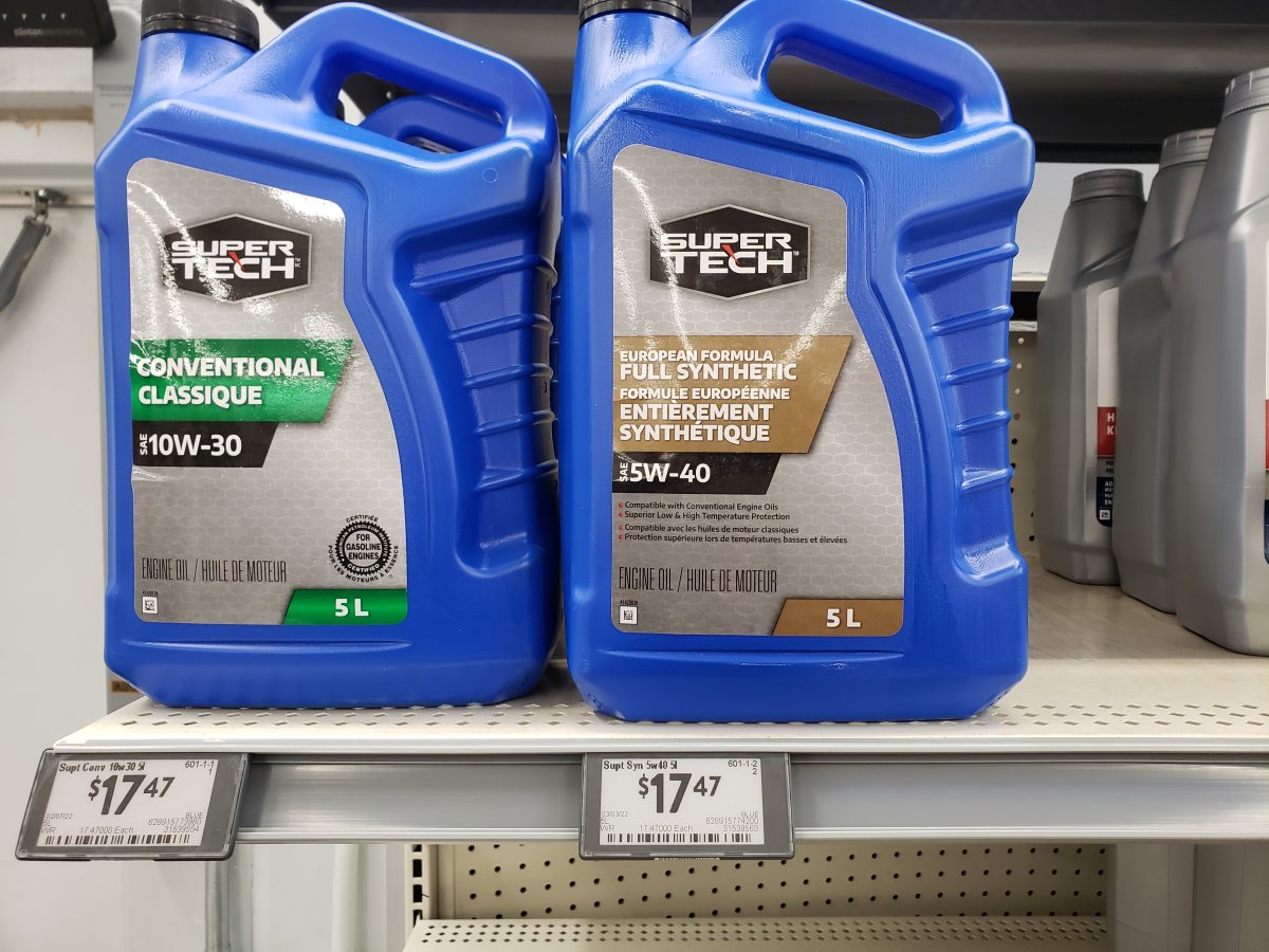 cheap oil @ Walmart (Canada)