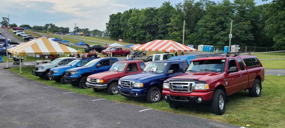 Ford Ranger 40th Anniversary - Truck Nationals - Carlisle PA