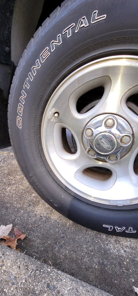 Weird wear in center of front tires only