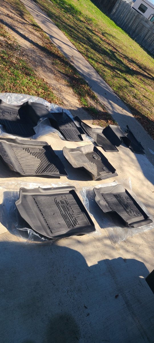 TripleALiners versus Husky liner front and rear mats