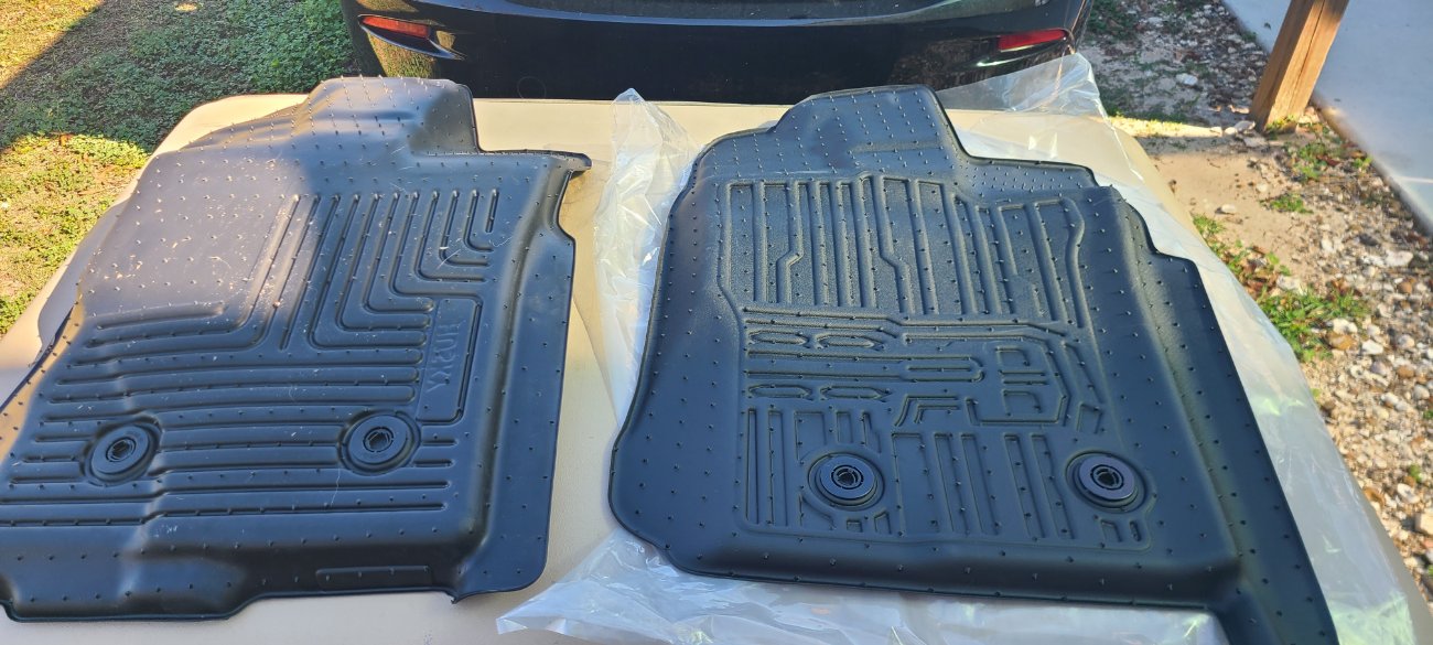 TripleALiners versus Husky liner front and rear mats