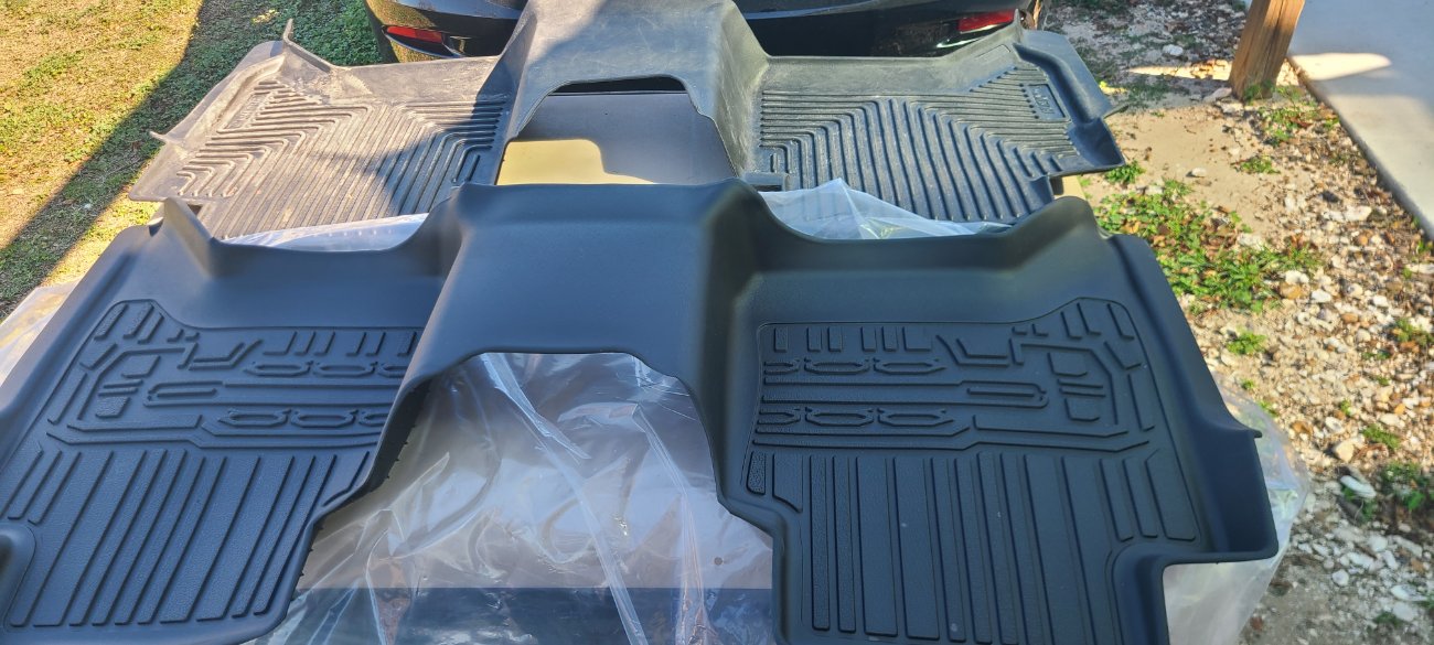 TripleALiners versus Husky liner front and rear mats