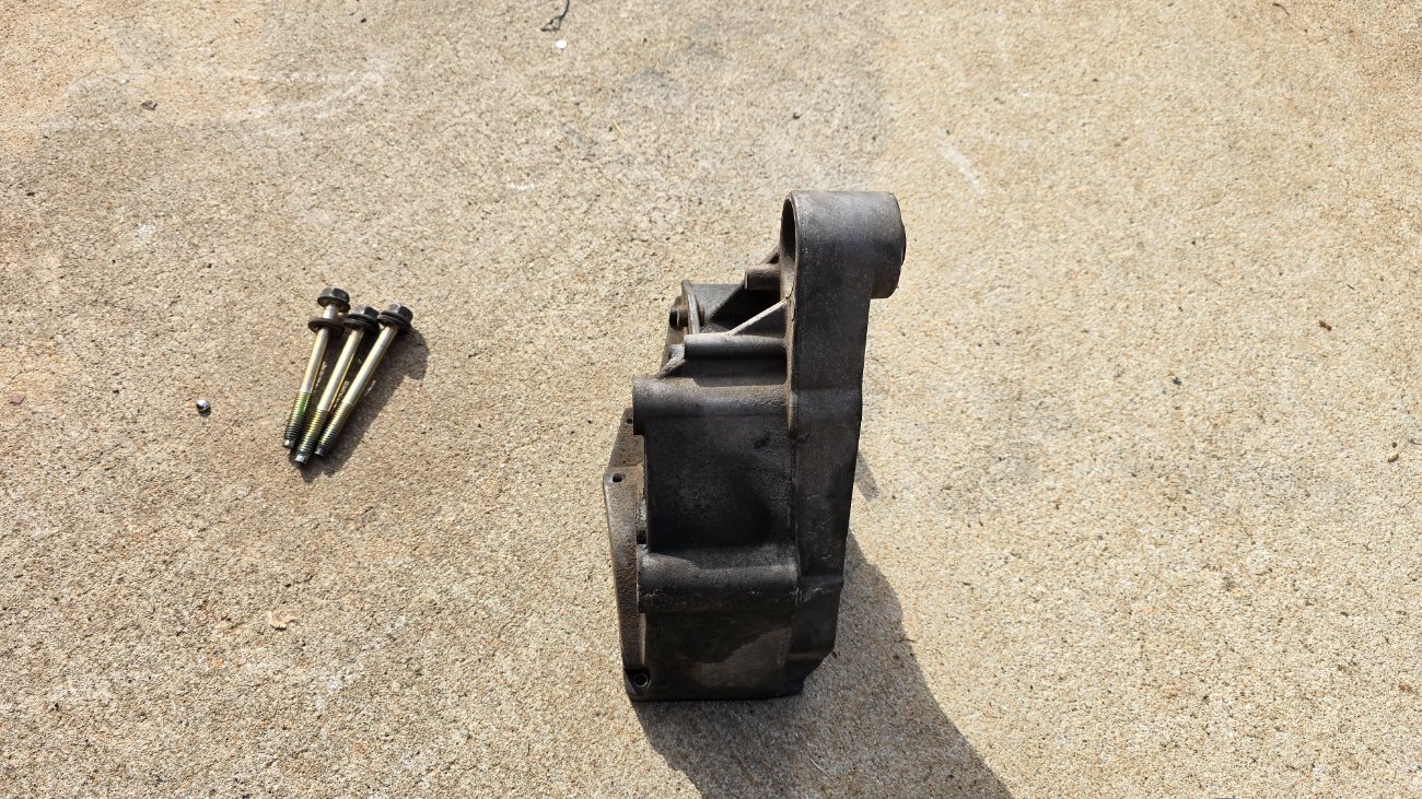 Explorer 5.0l power steering/AC compressor bracket.