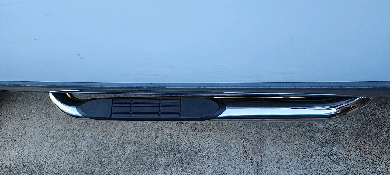 SpecD Nerf Bars installed askew