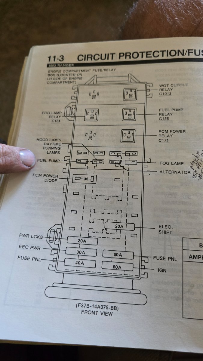 Front Fuel Leak 1993 Ranger 4.0 XLT Auto