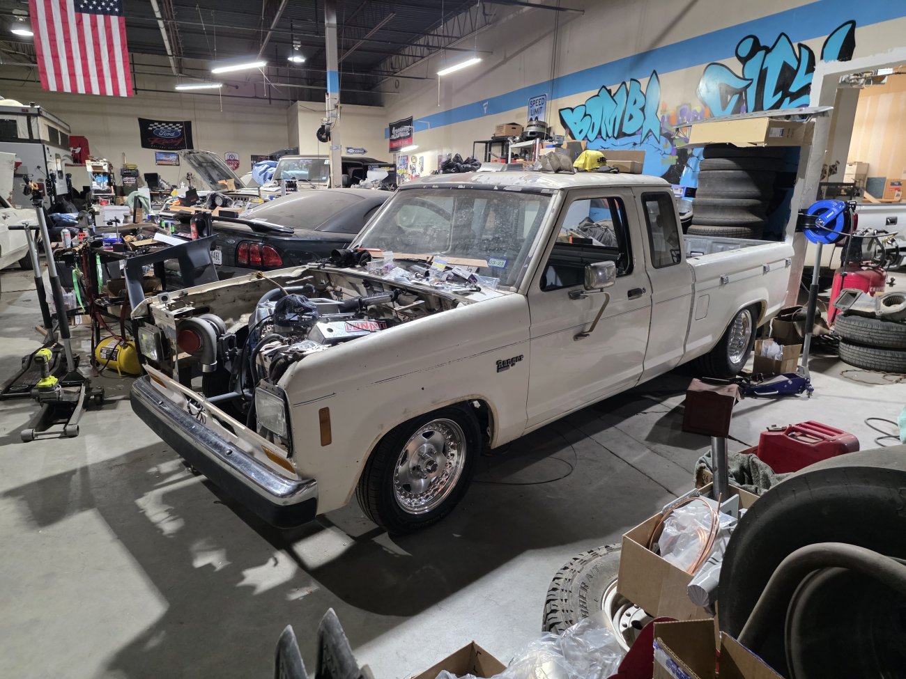 The $600 1988 Ranger project. A semi-serious race truck build.