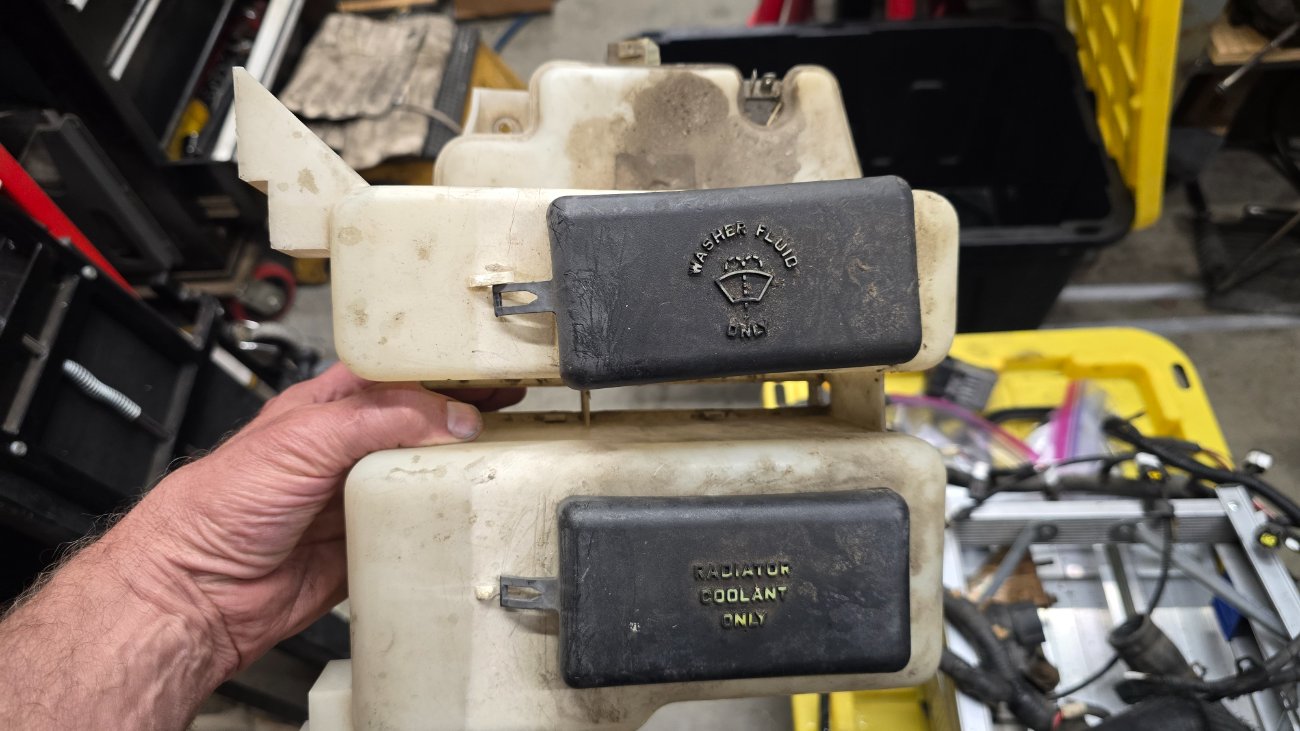 Different Washer Fluid tank?