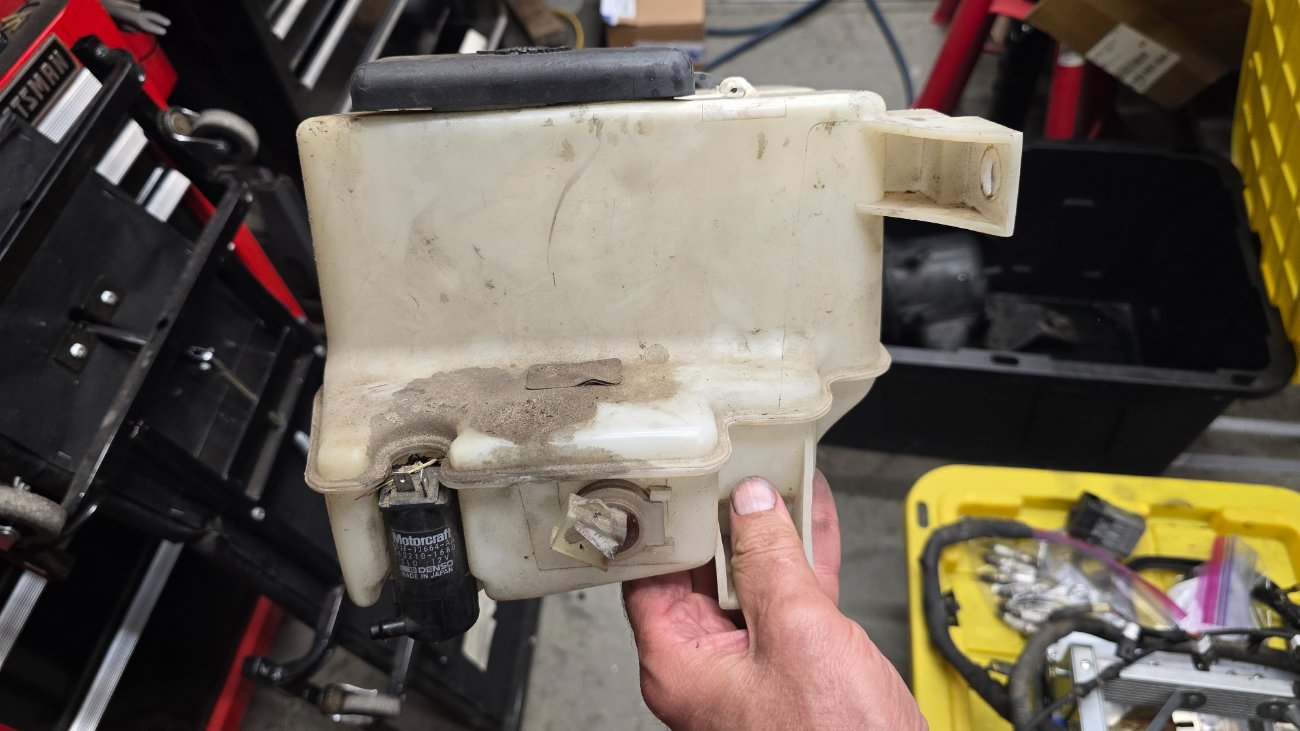 Different Washer Fluid tank?