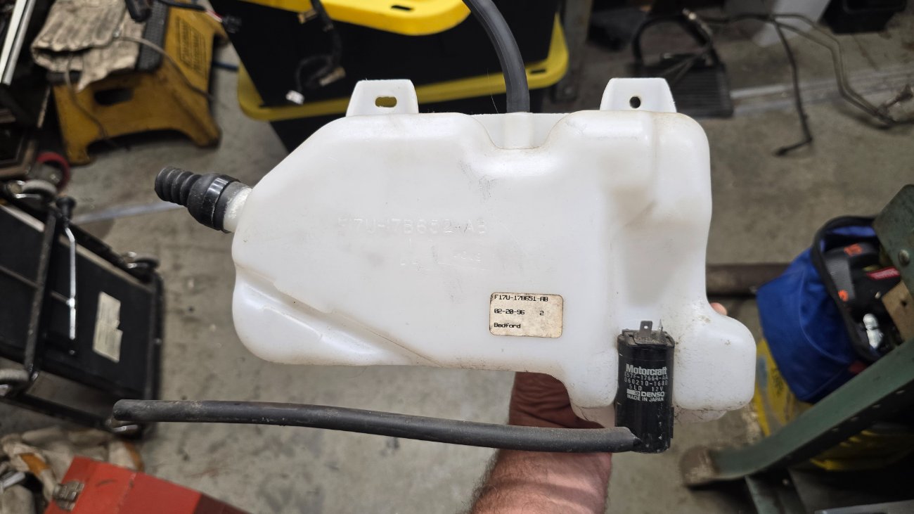 Different Washer Fluid tank?