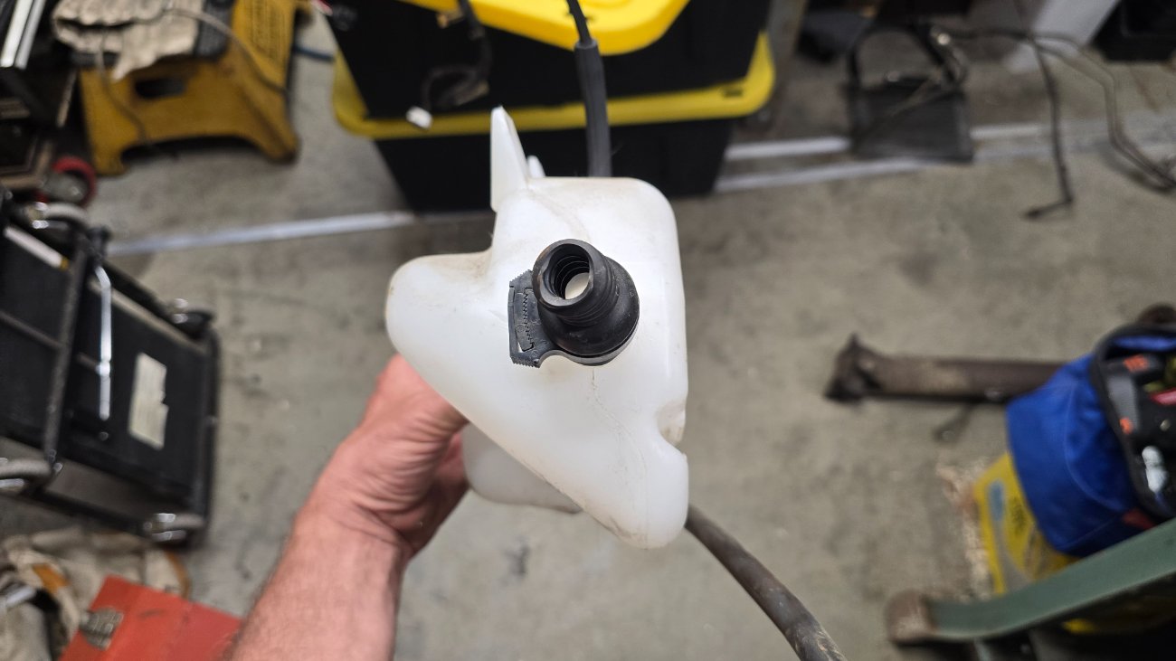 Different Washer Fluid tank?