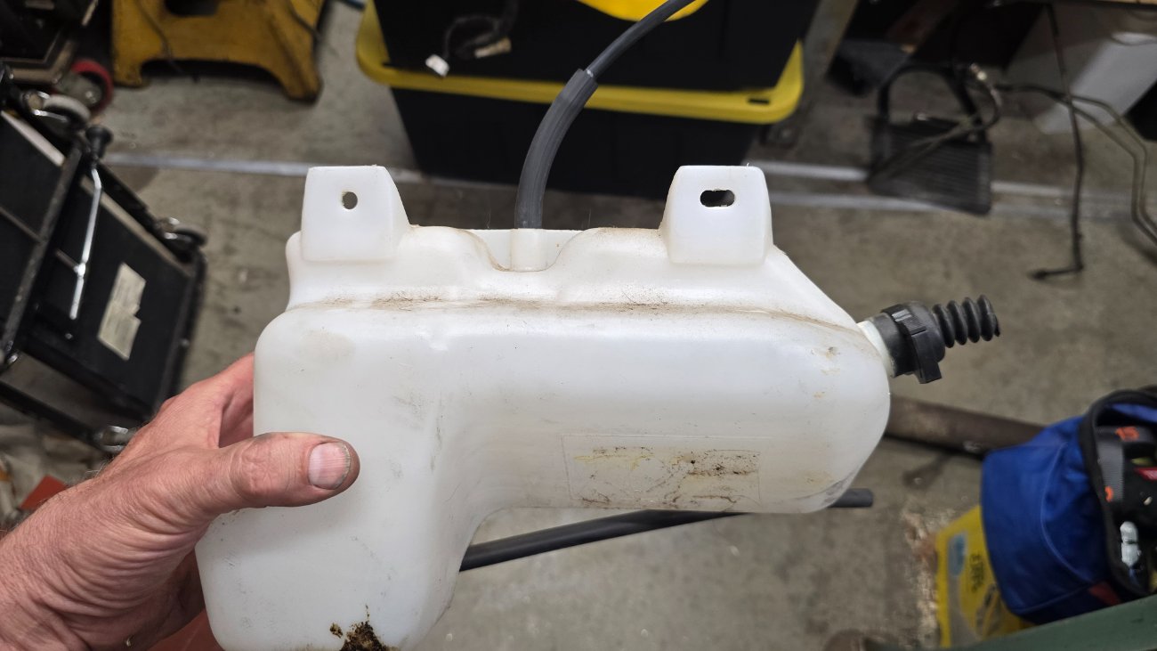 Different Washer Fluid tank?