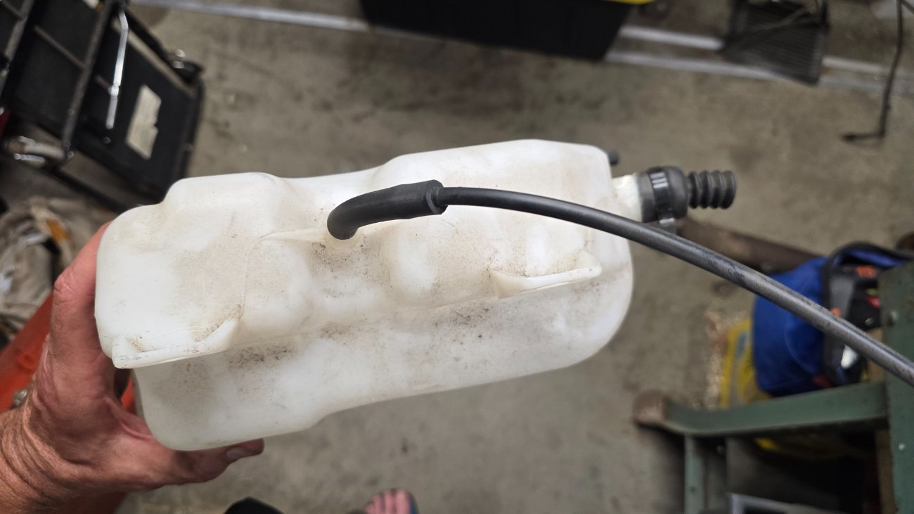 Different Washer Fluid tank?