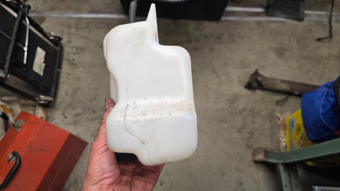 Different Washer Fluid tank?