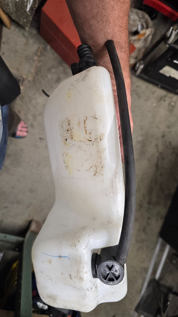 Different Washer Fluid tank?