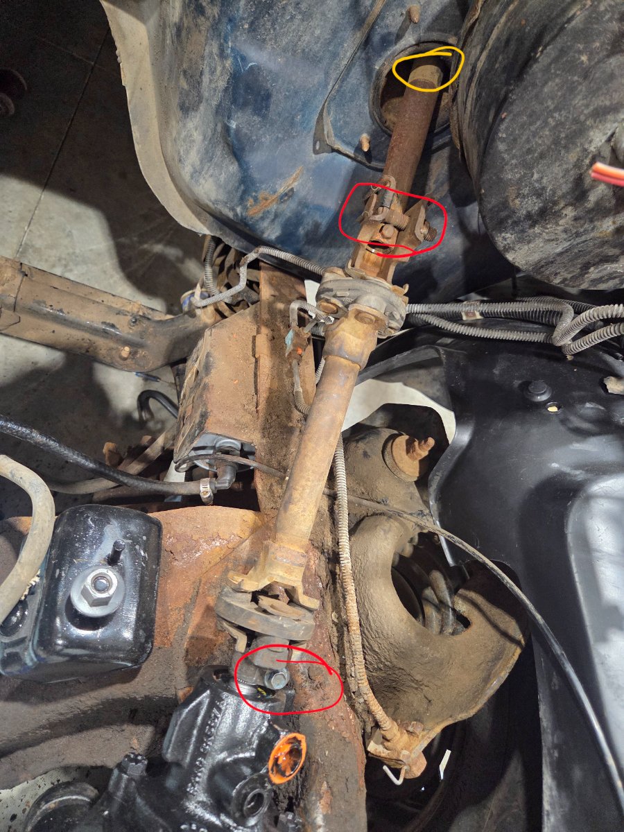 1987 Ranger, Telescoping Column Issue