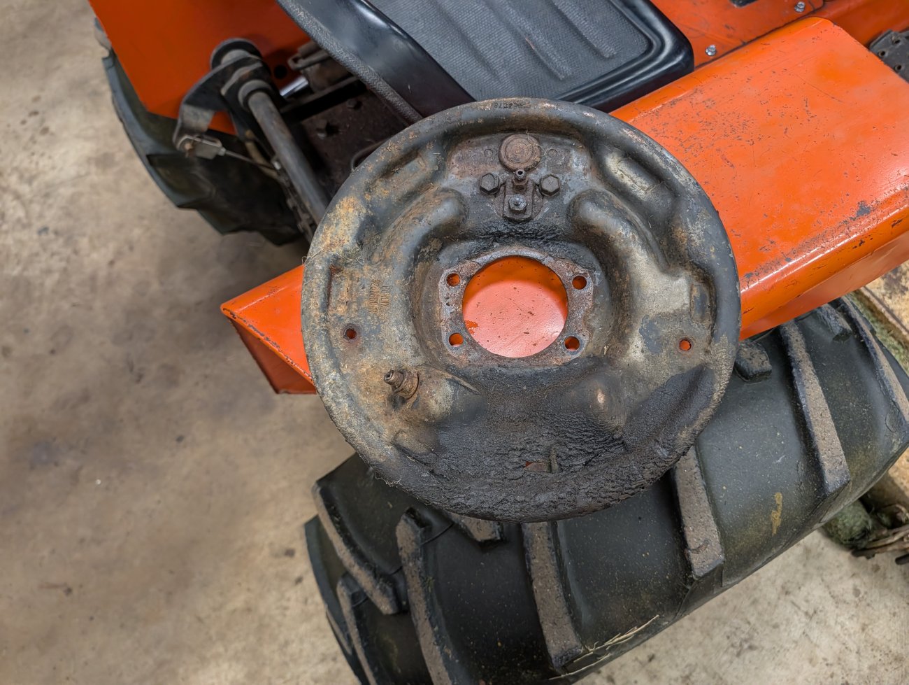 2000 Ranger Backing Plate For 10" Brakes