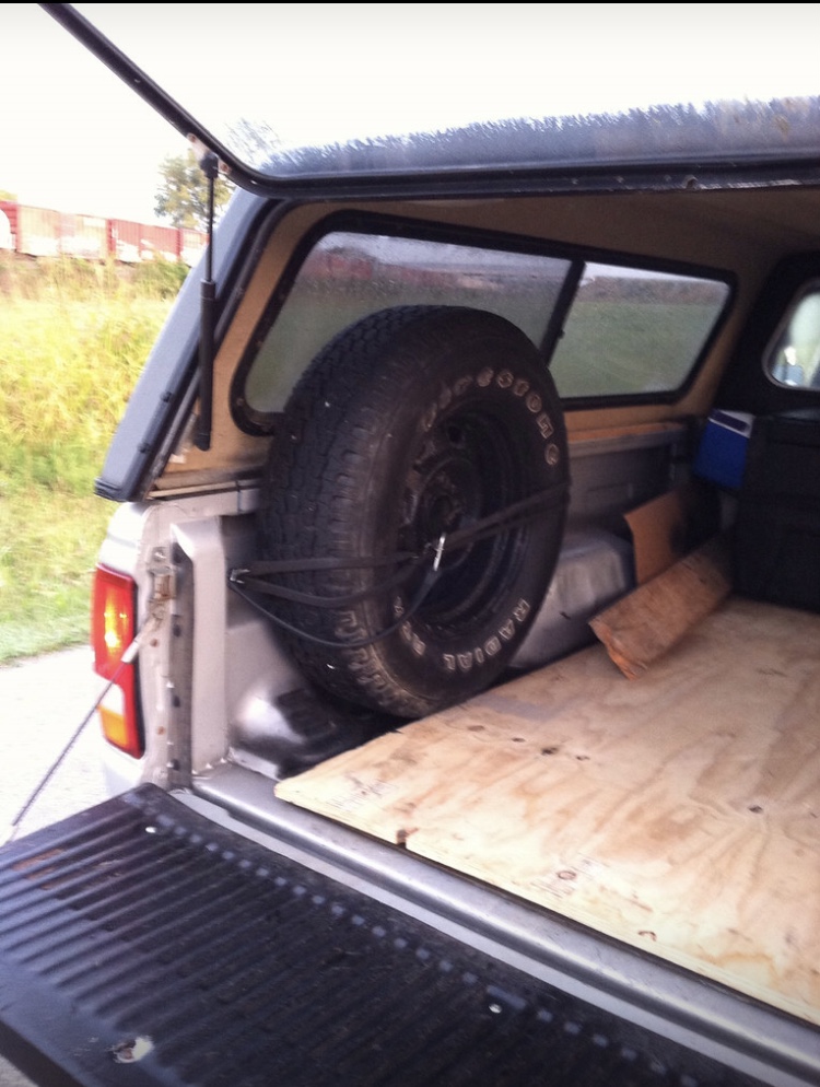 Pics of spare tire location???