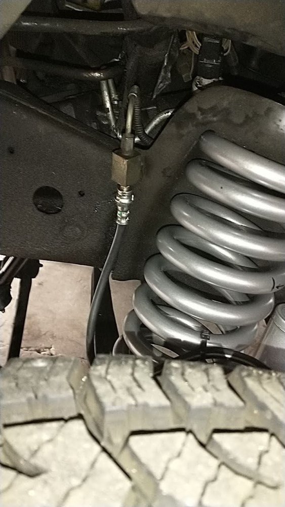 Cheap Extended Brake Lines Solution for 1993 2WD 4" Lift