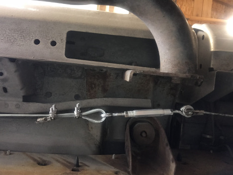 Parking brake cable question