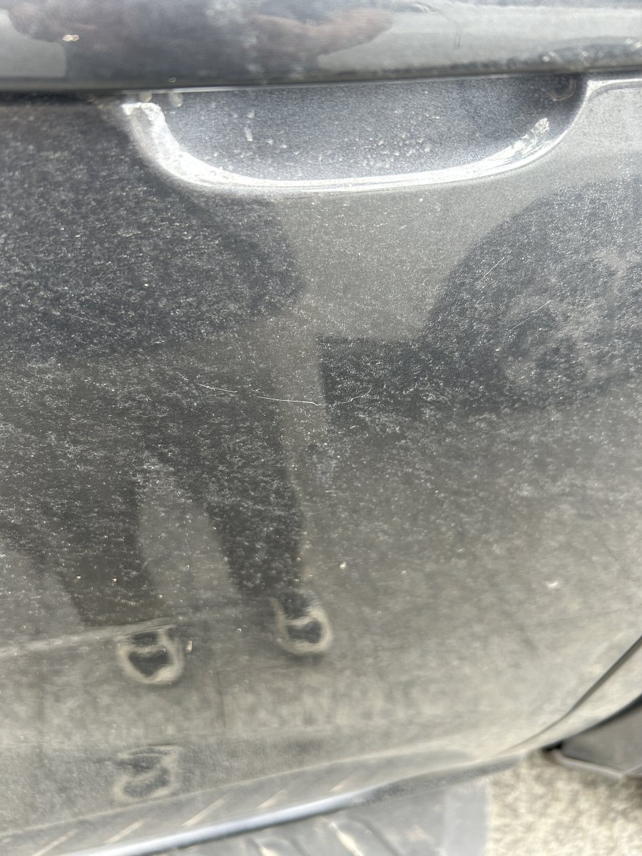 First paint scratch