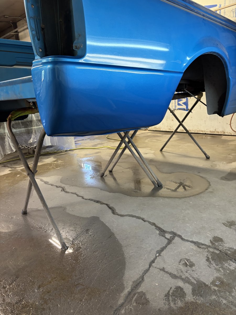 The 94 Gets some needed body work and rust removal