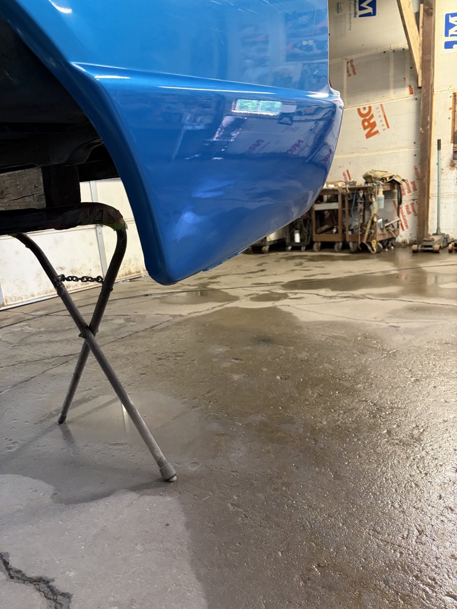 The 94 Gets some needed body work and rust removal