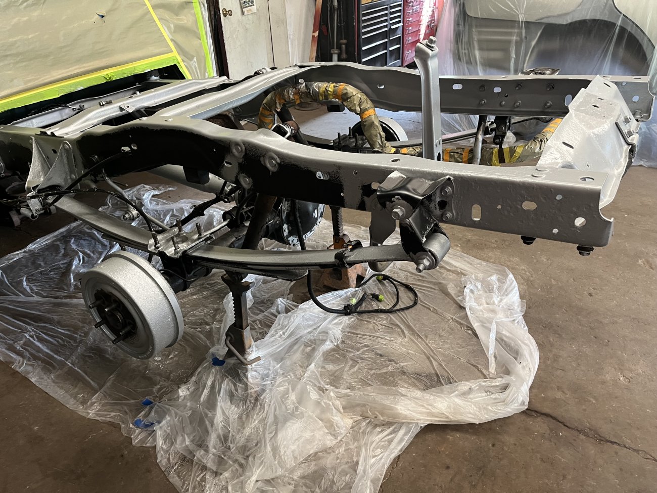 The 94 Gets some needed body work and rust removal