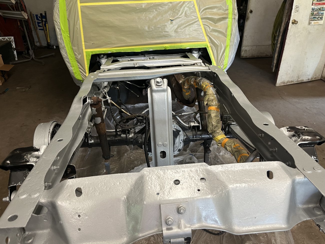 The 94 Gets some needed body work and rust removal