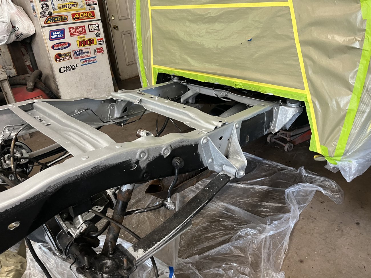 The 94 Gets some needed body work and rust removal