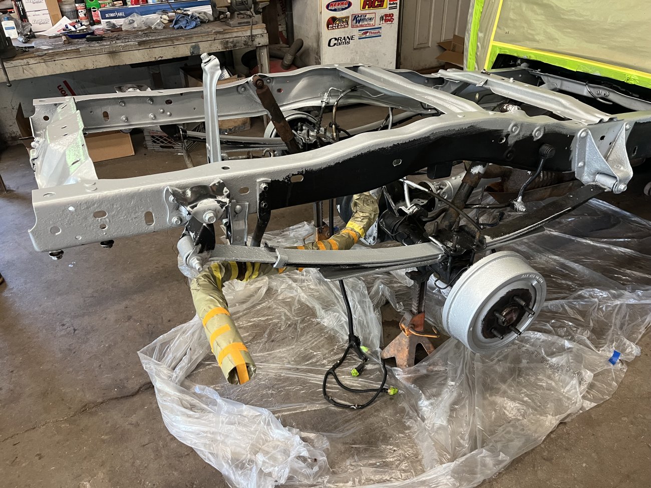 The 94 Gets some needed body work and rust removal