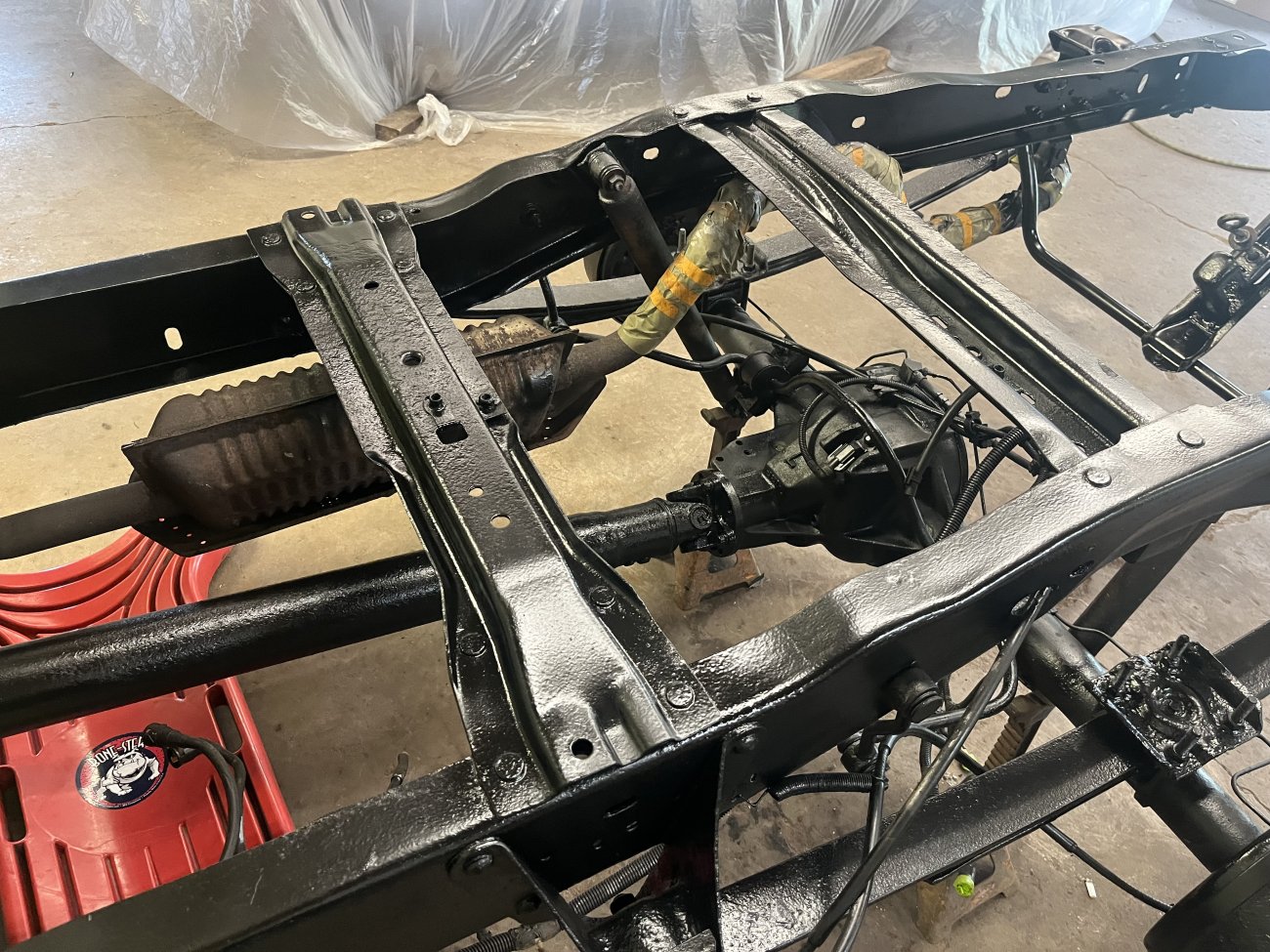 The 94 Gets some needed body work and rust removal