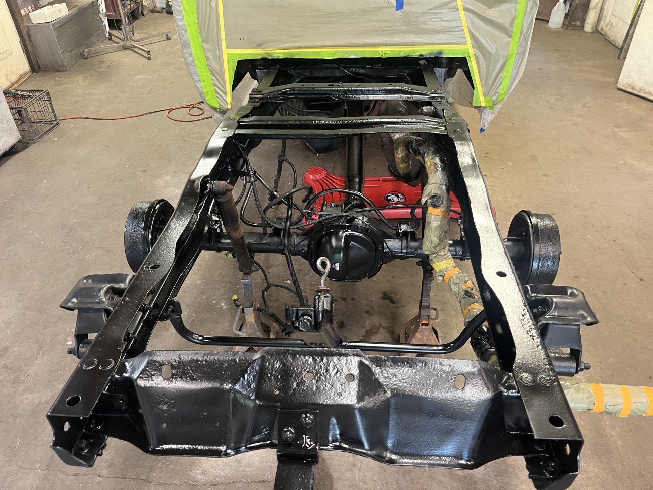 The 94 Gets some needed body work and rust removal