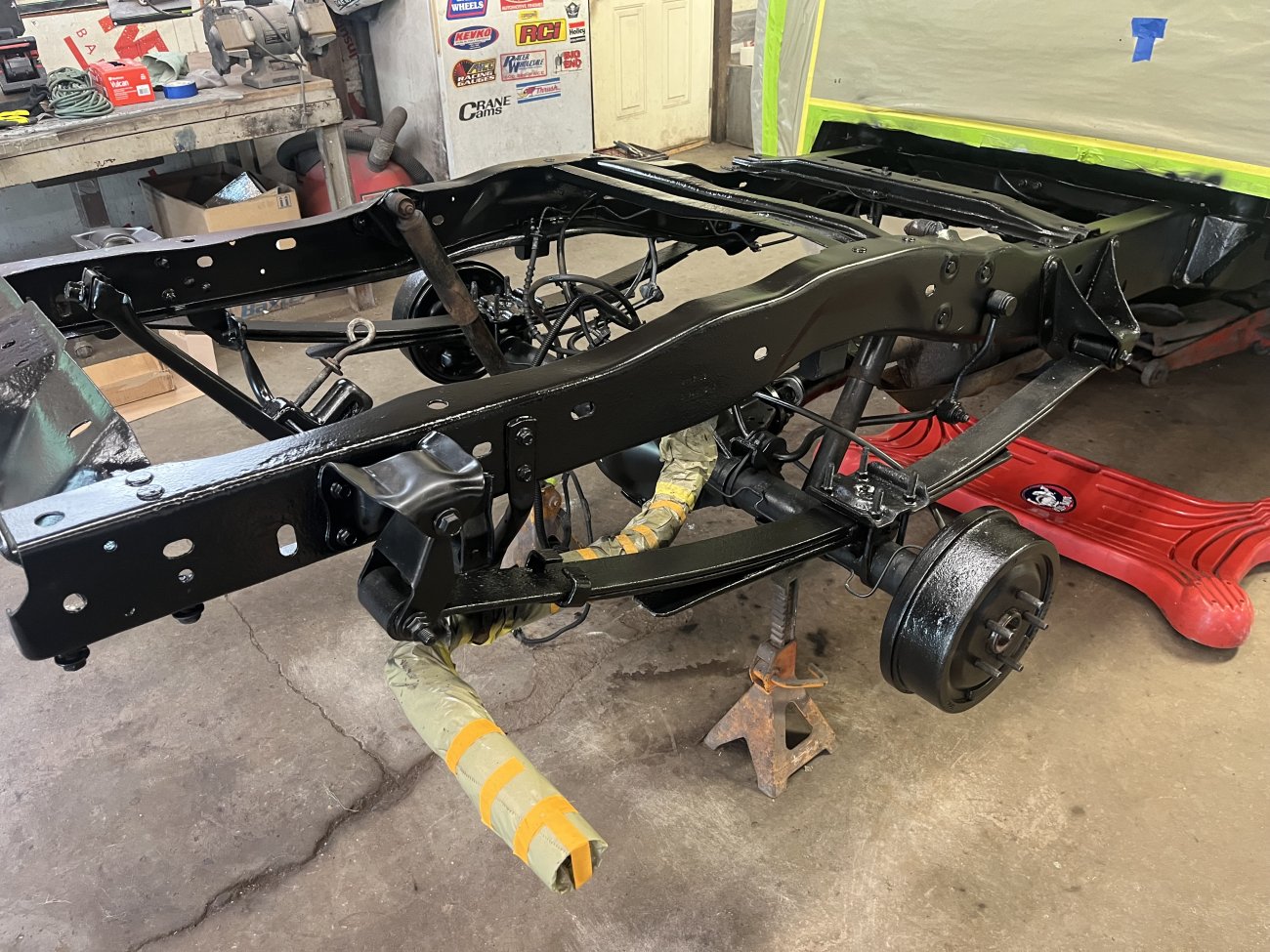 The 94 Gets some needed body work and rust removal
